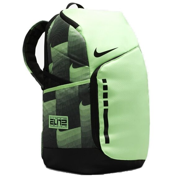 Nike Hoops Elite Backpack Vapor Green Black Grey 32L Basketball Bag FZ7311-376 - Picture 2 of 5